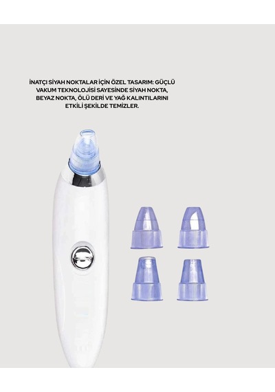 Petinka Vakum Teknolojili Siyah Nokta Temizleyici Cihazı