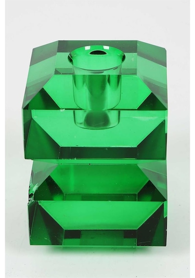 Vitale Bologna Yeşil Mumluk 6x6x9.5 Cm Ak.kı0043 Renkli