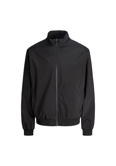 Jack & Jones Charge Stand Collar Erkek Siyah Ceket 12288895-b