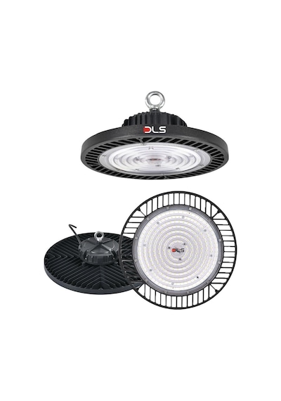 200w Askılı Yüksek Tavan Armatür Ufo 200 Watt Dls Led Ufo-103-200 Siyah