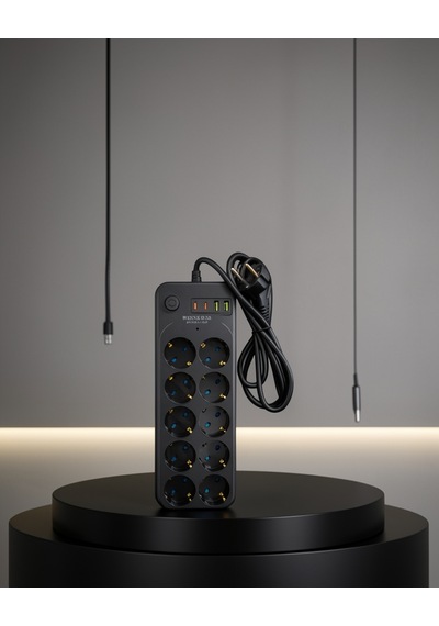 10 Prizli Usb Type-c Grup Priz 2m 2500w Uczzz10lupriz-5 0