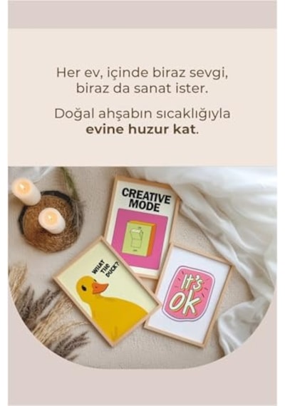 Art Gözlük Tablosu 30 X 30 -