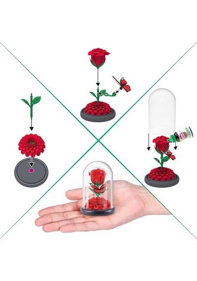 Mini Brands Mini Botanik Bahçe Fügürleri Sürpriz Top Paket - 4 Adet