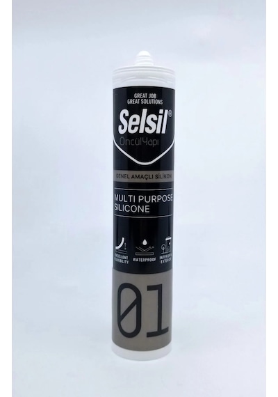 Selsil Şeffaf Silikon 280gr