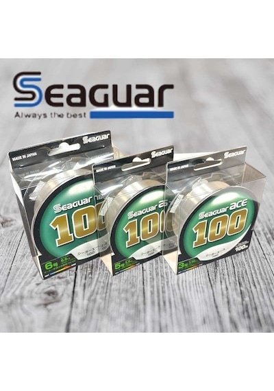 Seaguar Ace %100 Fluoro Carbon Misina 100mt Standart - 0.370 Mm