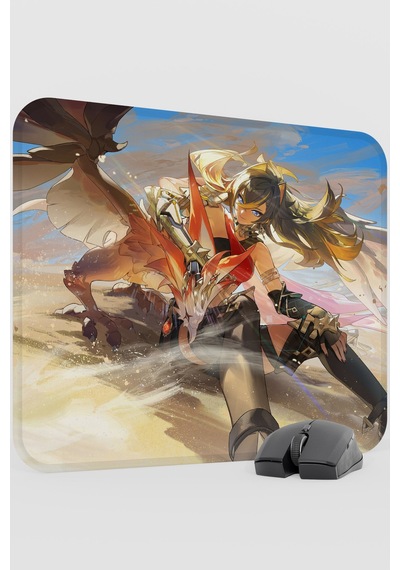 Dehya Genshin Impact Anime Gacha V1 - 48x40 Xl Gaming Mouse Pad Fare Altlığı