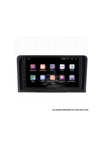 Myway Mercedes Ml Android Multimedya Carplay Navigasyon Ekran - 8gb Ram+128 Gb Hdd - Myway