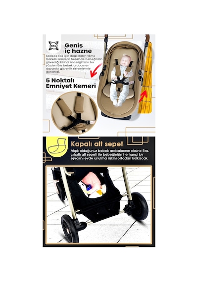 Baby Home 1012 Eos Travel Sistem Bebek Arabası