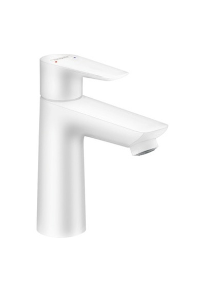 Hansgrohe Talis E Tek Kollu Lavabo Bataryası 110 MM Kumandalı Mat Beyaz 71710700