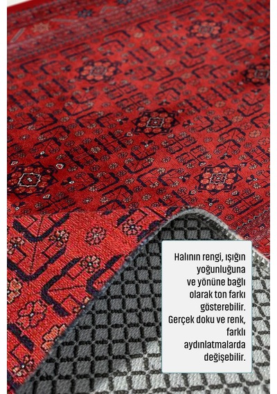 Dekoratif Halı Kaymaz Taban Leke Tutmaz Yıkanabilir Kilim Özel Ölçü Salon Halısı 3009