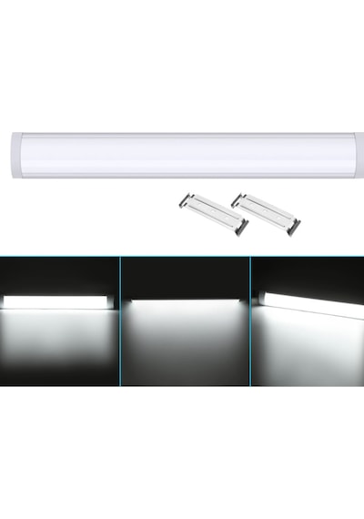 Yatay Bant Armatür Led Beyaz 6500k 18w 60cm Beyaz