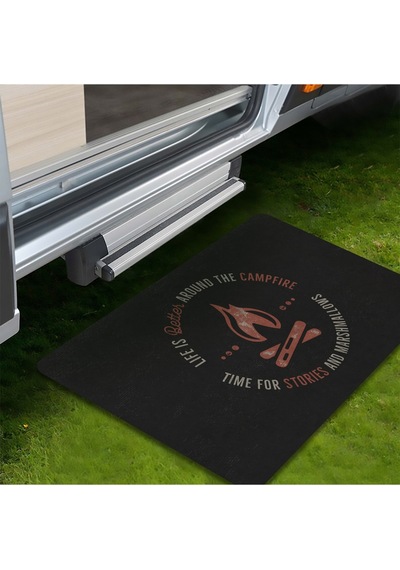 Evaşk Kamp Karavan Çadır Bahçe Paspası Cm038