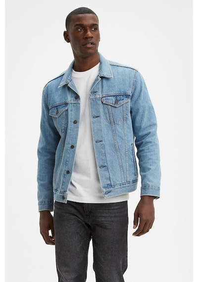 Levi's Erkek The Trucker Jacket Light Stonewash Açık İndigo Erkek Trucker 7233401310-11574 Indıgo Levi's Erkek The Trucker Jacket Light Stonewash Açık İndigo Erkek Trucker 7233401310-11574 Indıgo