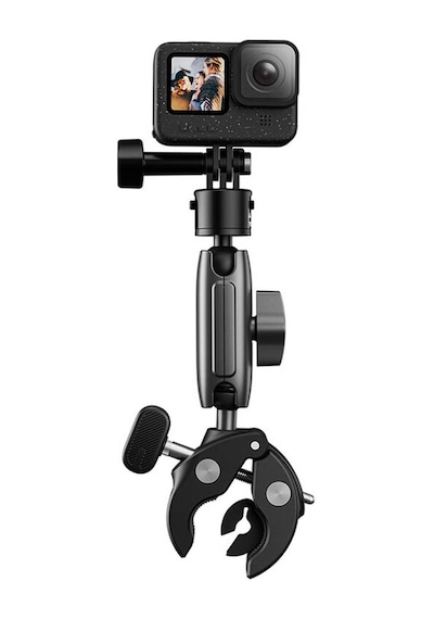 Ayex Crab Claw Clamp Mount Telesin S3-hbm-01 Aksiyon Kamera Kelepçe Aparatı Gopro Djı İle Uyumlu