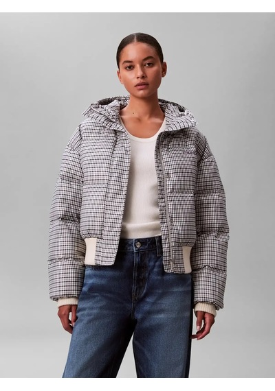 Calvin Klein Yd Nylon Insulated D, 5ge Siyah Kadın Mont