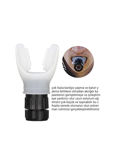 Profesyonel Healthpro Seviye Ayarlanabilir Solunum Düzenleyici Nefes Egzersiz Aleti