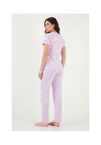 Lela Bayan Pijama Takımı 65770755 Lila LİLA