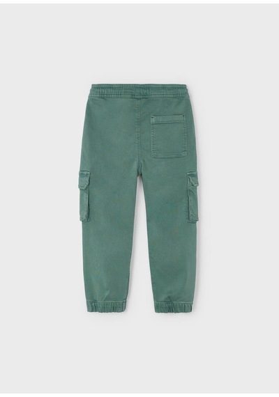 Mayoral Erkek Çocuk Kargo Cepli Yumuşak Jogger Pantolon Yeşil