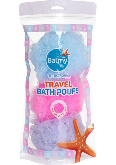 Naturel 3'lü Seyahat Banyo Lifi 1 Adet