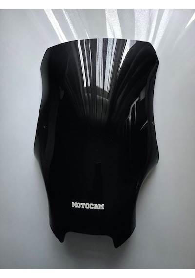Motocam Kawasaki Versys 650 Ön Cam 2010-2014 Model 52cm Siyah Renkli 4mm Uzun