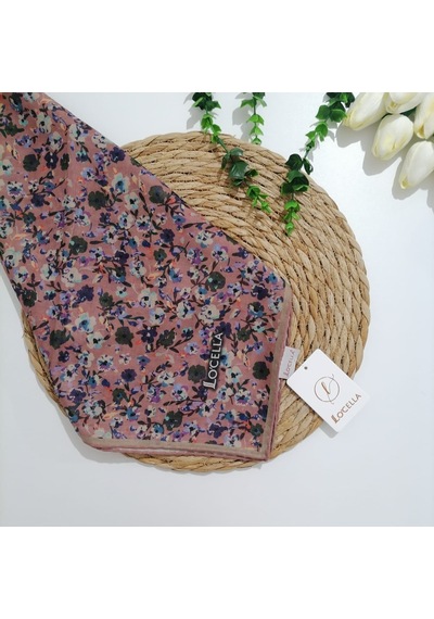 Locella - Soft Pamuklu Eşarp Ms617 Çok Renkli