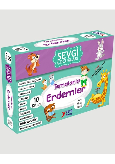 Yuva Yayınları 2 Ve 3 Sınıf Sevgi Çocukları Temalarla Erdemler Serisi