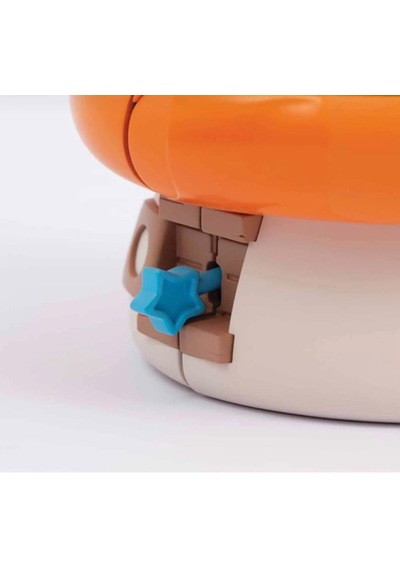 Gioc-hi Prezio-si Şirirnler Şakacı'nın Mantar Evi Anahtarlı Taşınabilir İki Katlı 19 Cm Oyuncak Set Şirinler