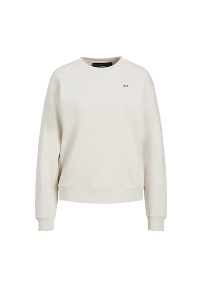 Jack & Jones Kadın Göğüste Jjxx Logolu Sweatshirt - Abbie 12223962 Moonbeam Krem