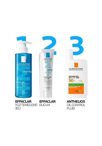 La Roche Posay Effaclar Duo + Cilt Kusuru Görünümü Karşıtı Akneye Eğilim Gösteren Ciltler İçin Bakım Kremi 40 Ml 2 Adet