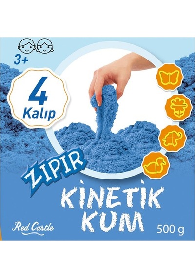 Zıpır Kum Mavi 500 G-Red Castle ZKG500-201