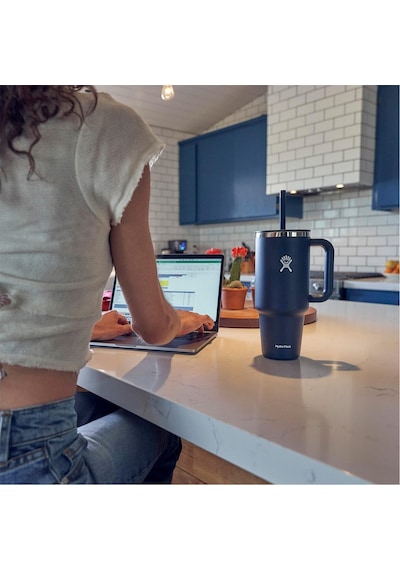 Hydro Flask Saplı Her Yerde Seyahat Bardak 32 Oz İndigo Diğer