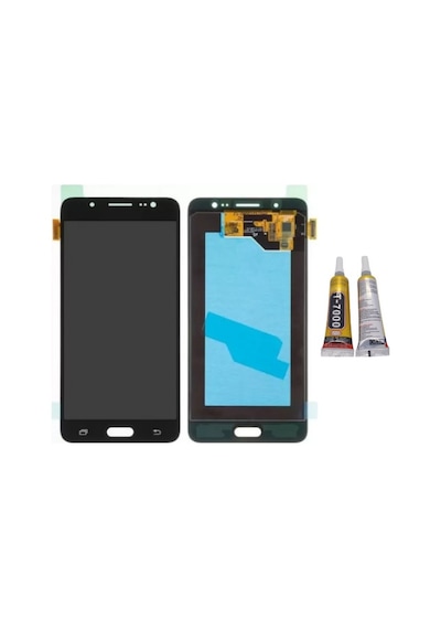 Te Samsung Uyumlu J4 Core J410 Lcd Ekran Siyah + B7000