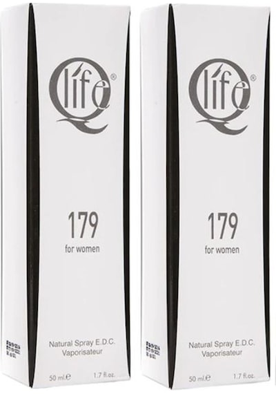 Q Life No:179 Kadın Parfüm EDC 2 x 50 ML