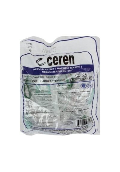 Ceren Nebulizatör Maskesi Yetişkin