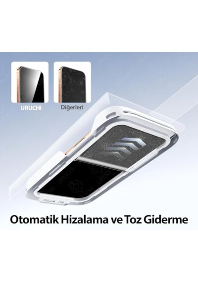 16 Pro Max Paravan Çizilmez Koruyucu Folyo Geri Dönüştürülmüş Camdan Üretilmiştir Kabarcıksız Uygulama Için