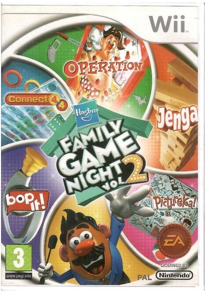 Family Game Night Vol 2 Wii Nintendo Oyun - Koleksiyon Ürün - İkinciel Kullanılmış Ürün