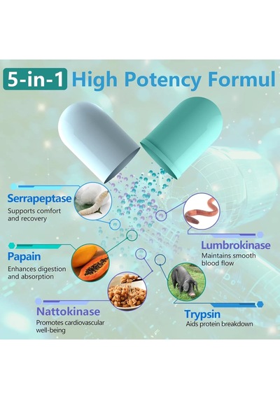 Serraptase 4-in-1 360,000 Spu 60 Kapsül