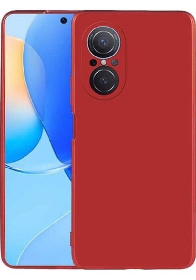 Huawei Nova 9 Se Kılıf Zore Premier Silikon Kapak Kırmızı