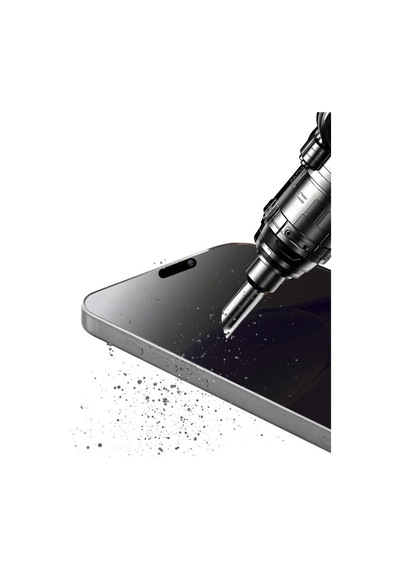 Apple İphone 13 Pro Max Bilvis 5in1 5d Magic Hayalet Cam Ekran Koruyucu - Siyah