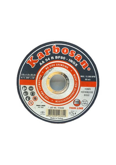İnox Metal Kesici Disk 115mmx1.0x22 5399