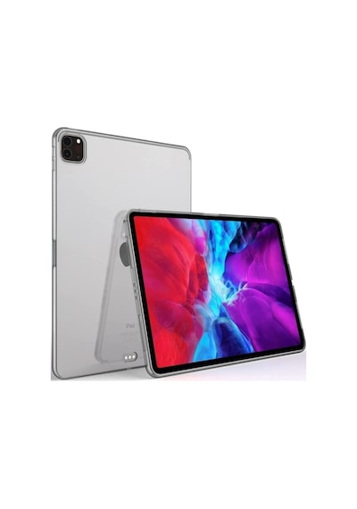 Apple Ipad Pro 4. Nesil M2 2022 11 Inç Tablet Uyumlu Şeffaf Kılıf Silikon Transparan Arka Kapak