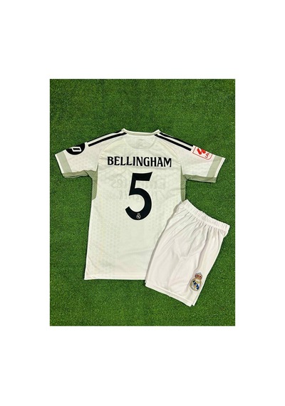 Real Madrid 2025-26 Yeni Sezon Jude Bellingham İç Saha Çocuk Form Çok Renkli
