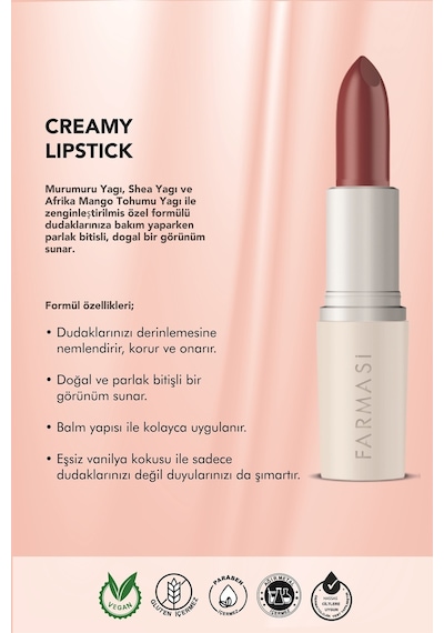 Farmasi Creamy Lipstick 06 Hot Cherry