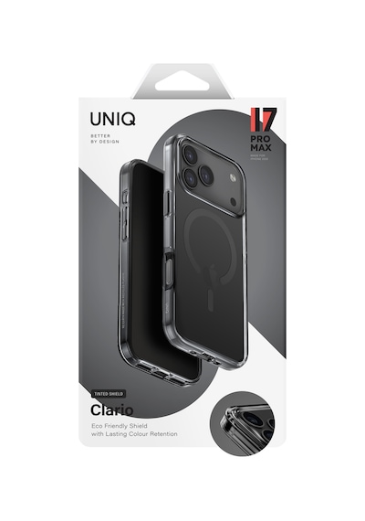 Apple Uyumlu iPhone 17 Pro Max Kılıf Clario Geri Dönüşüm Doğaya Duyarlı Materyal Çift Katman Magsafe Kapak Lacivert Apple Uyumlu iPhone 17 Pro Max Kılıf Clario Geri Dönüşüm Doğaya Duyarlı Materyal Çift Katman Magsafe Kapak Lacivert
