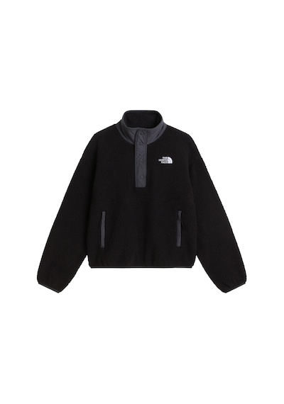 The North Face W Cragmont Snap 1/2 Fleece Jacket Kadın Ceket Nf0a8j42w9o1 Siyah