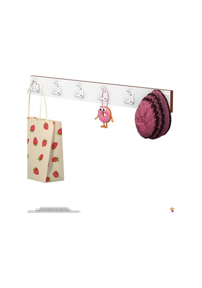 Arı 18 Kancalı Genç Odası Askısı 3'lü Set 81,4x9,6 Cm - Şık Tasarım, Çok Amaçlı Düzenleyici Beyaz Arı 18 Kancalı Genç Odası Askısı 3'lü Set 81,4x9,6 Cm - Şık Tasarım, Çok Amaçlı Düzenleyici Beyaz