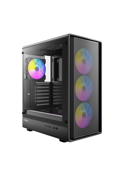 Vx510 Argb, 750w 80+ Bronze Psu Dahil, 4x120mm Argb Fan, Temperli Cam, 240mm Sıvı Soğutma Destekli Atx Mid-tower Oyun