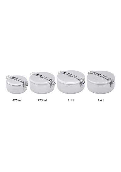 Msr Stowaway Pot 475Ml Tencere Gümüş Gümüş Çok Renkli