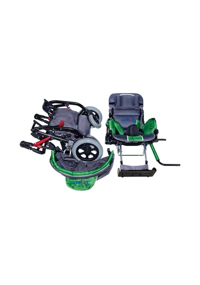 Medikaltec Comfort Plus Dm-8001 Buggy 40 Cm Yeşil Engelli Puseti