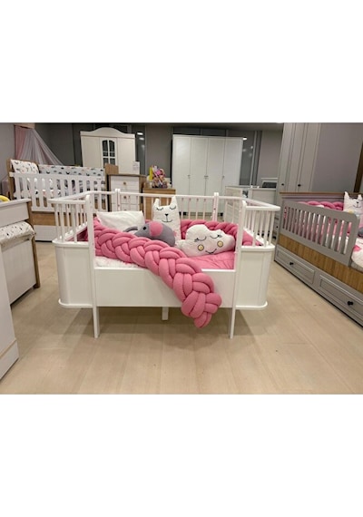 Mdf Beşik, Dünya Büyüyen Beşik 80x130 - Dünya Büyüyen Karyola 80x190 %100 Mdf Beyaz Mdf Beşik, Dünya Büyüyen Beşik 80x130 - Dünya Büyüyen Karyola 80x190 %100 Mdf Beyaz